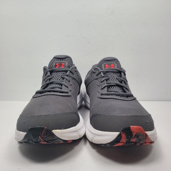 Under Armour Charged Assert 10 Men's Gray Running Sneakers 3026175-109 US Sz 13 - Picture 3 of 8